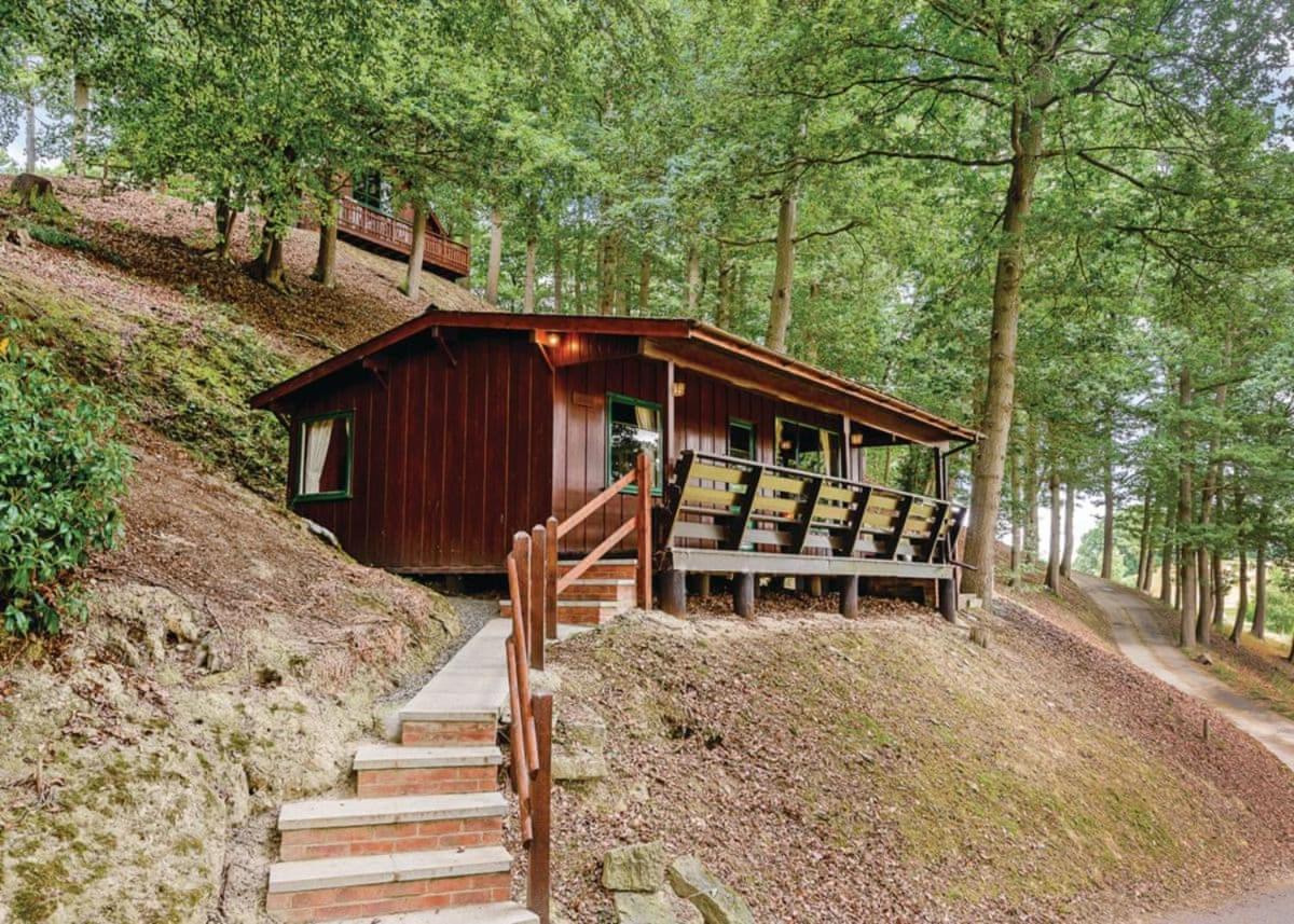 Penllwyn Lodges Montgomery Bagian luar foto