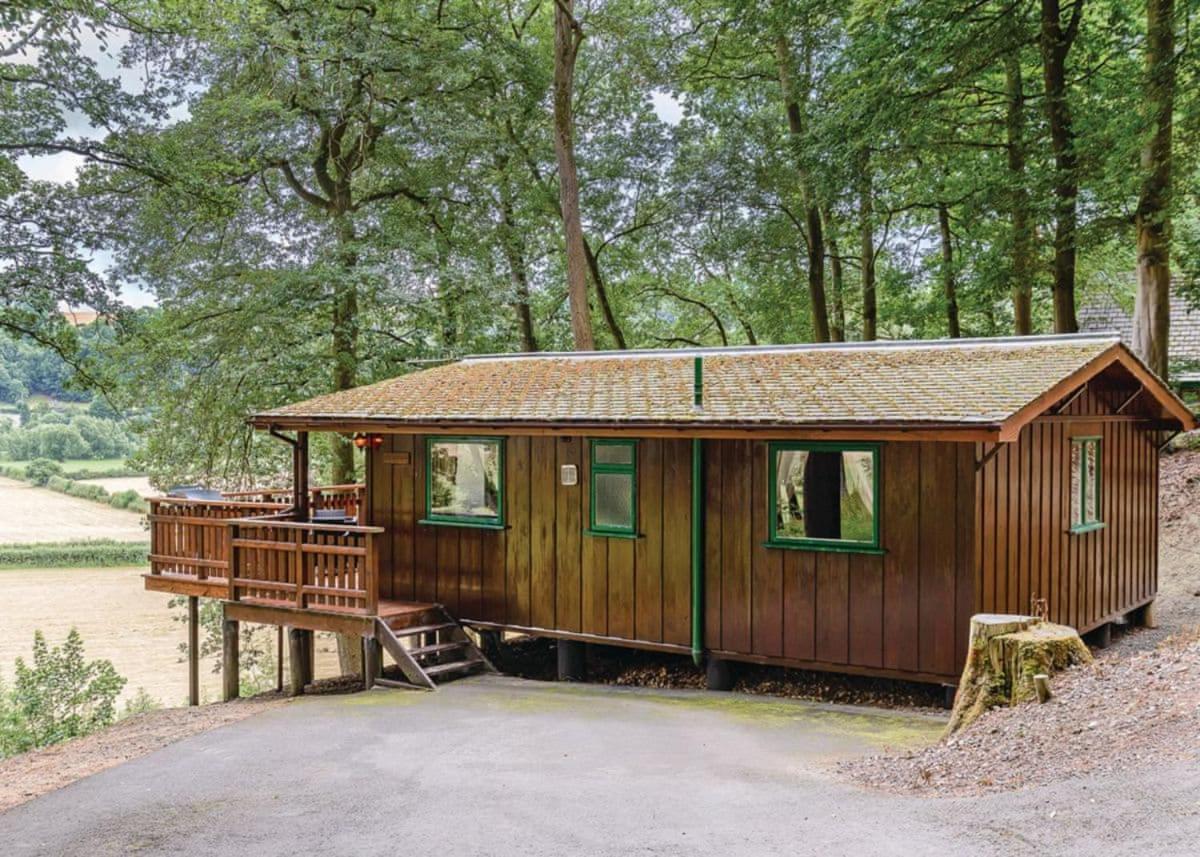 Penllwyn Lodges Montgomery Bagian luar foto