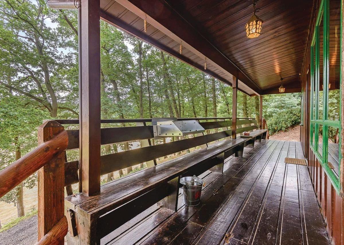 Penllwyn Lodges Montgomery Bagian luar foto