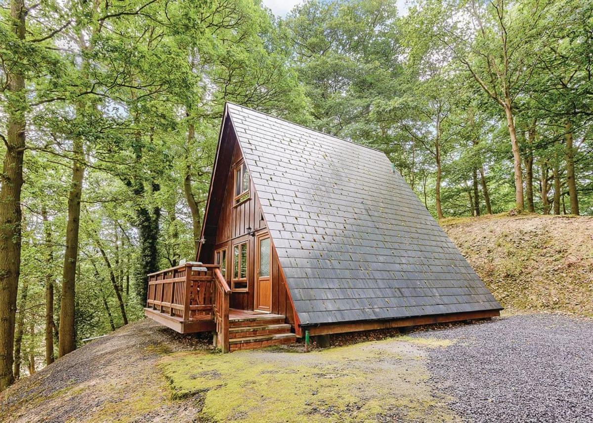 Penllwyn Lodges Montgomery Bagian luar foto